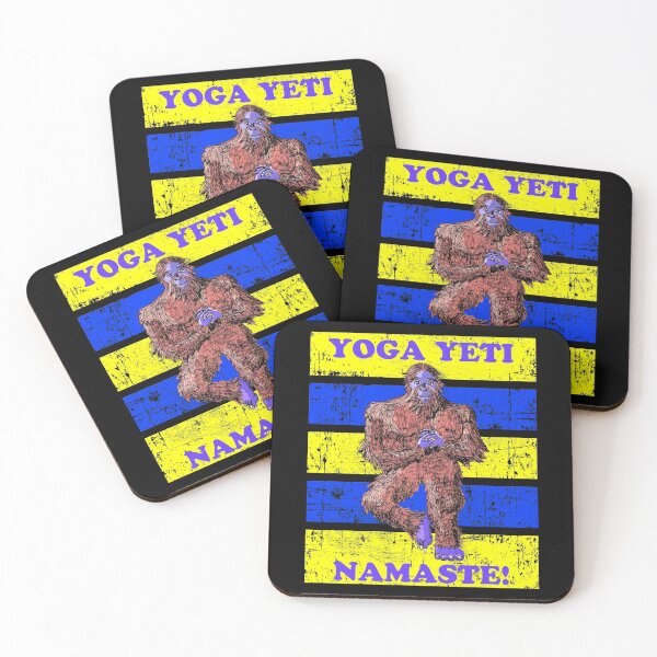 Item preview, Yoga Yeti - Namaste designed and sold by LunaticPainter.