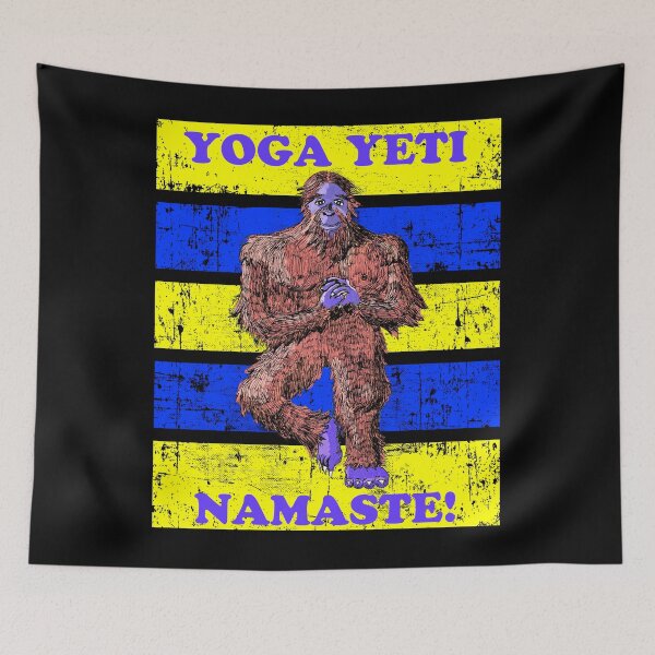 Item preview, Yoga Yeti - Namaste designed and sold by LunaticPainter.