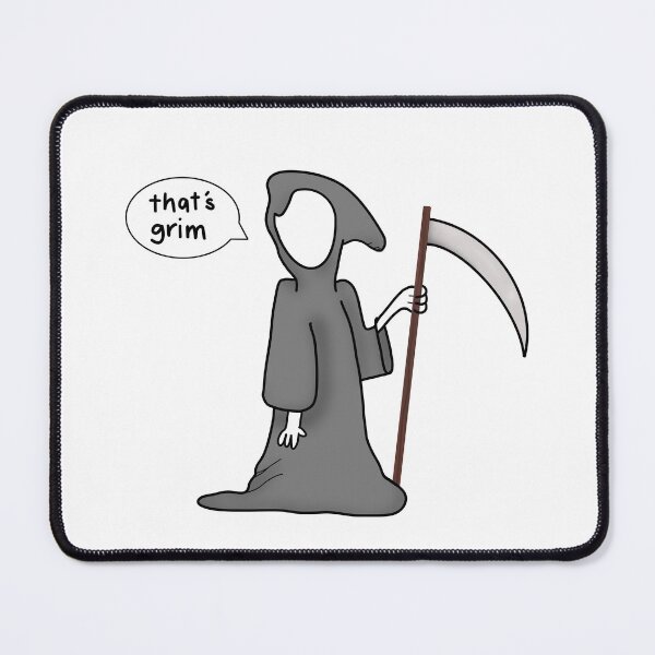 Item preview, Grim reaper Halloween funny spooky joke designed and sold by E.K Spencer.