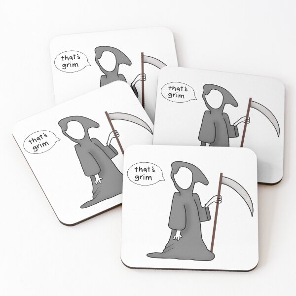 Item preview, Grim reaper Halloween funny spooky joke designed and sold by E.K Spencer.
