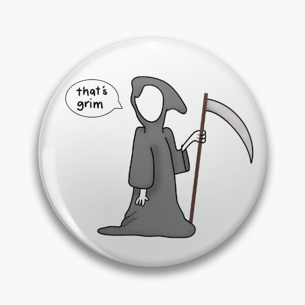 Item preview, Grim reaper Halloween funny spooky joke designed and sold by E.K Spencer.