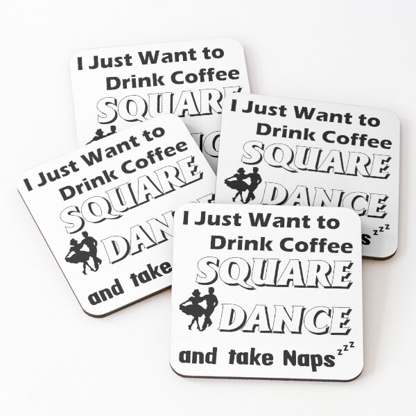 Item preview, Coffee Naps BLK designed and sold by Square Dancing Gifts & Merchandise.