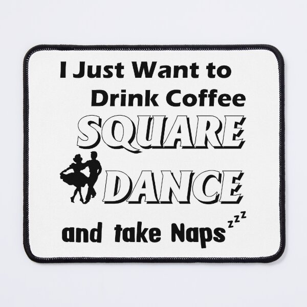 Item preview, Coffee Naps BLK designed and sold by Square Dancing Gifts & Merchandise.