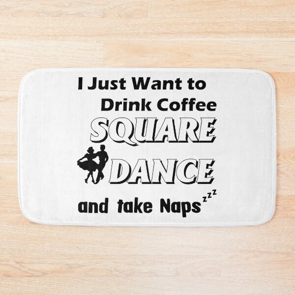 Item preview, Coffee Naps BLK designed and sold by Square Dancing Gifts & Merchandise.