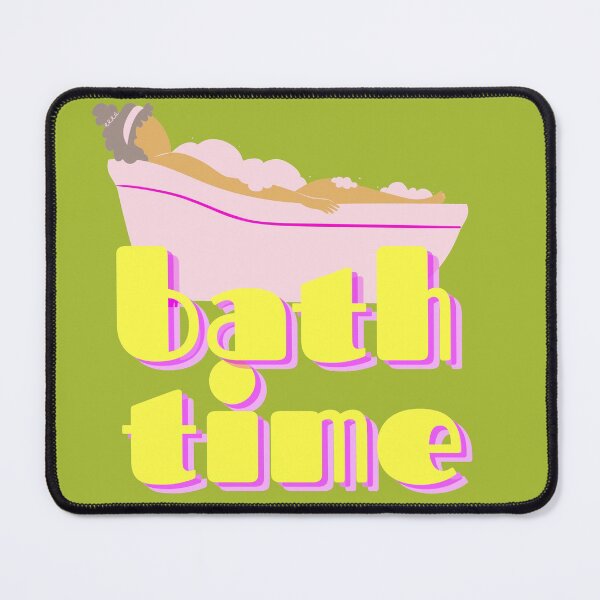 Item preview, bath time | relaxing me time | bubble bath | shower time designed and sold by syeda noon.