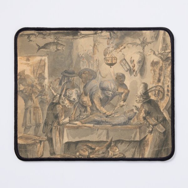 Item preview, The monkey surgeon - Vintage medieval art designed and sold by Vintage Designs +.