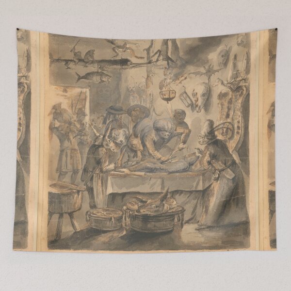 Item preview, The monkey surgeon - Vintage medieval art designed and sold by Vintage Designs +.
