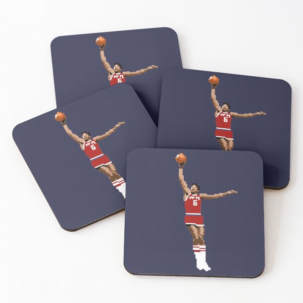Item preview, Julius Erving Pixel Dunk Qiangy designed and sold by qiangdade.