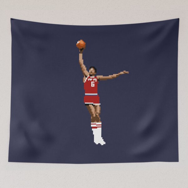 Item preview, Julius Erving Pixel Dunk Qiangy designed and sold by qiangdade.