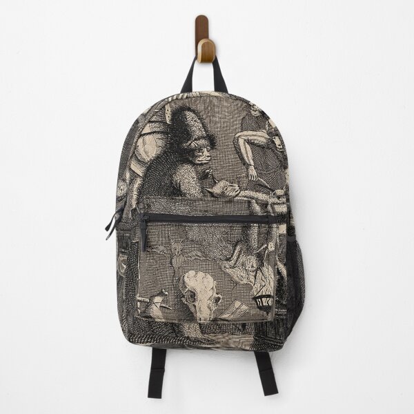 Item preview, The monkey surgeon - medieval etching art designed and sold by Vintage Designs +.