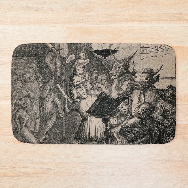 Item preview, Animal choir - medieval etching designed and sold by Vintage Designs +.