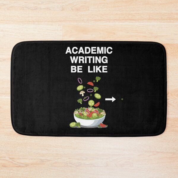 Item preview, Academic Writing Be Like designed and sold by FunnyNerdStuff.