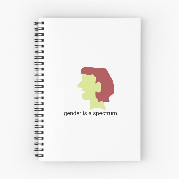 Item preview, Gender is a spectrum - LGBTQ designed and sold by whaledone.