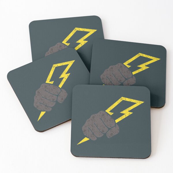 Item preview, fist hand with electric union designed and sold by PaualBarber.