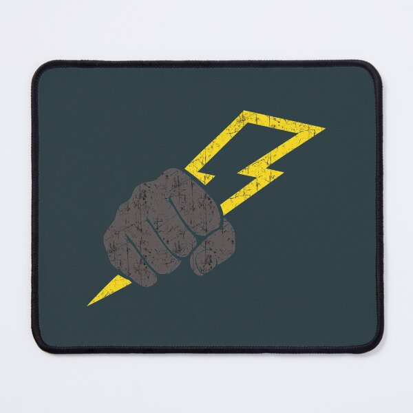 Item preview, fist hand with electric union designed and sold by PaualBarber.