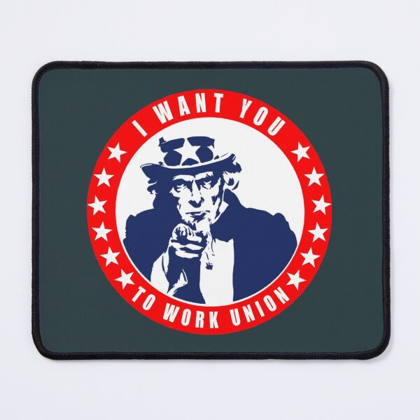 Item preview, Funny Uncle Sam - Work Union designed and sold by PaualBarber.