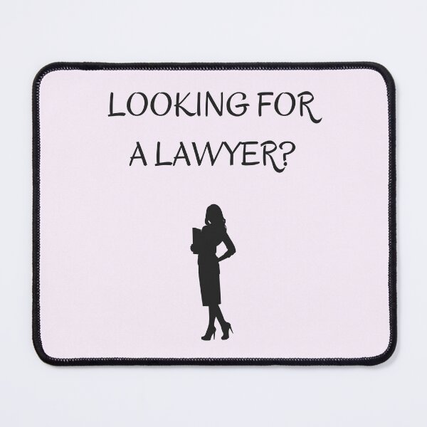 Item preview, Looking for a Lawyer Girl Power Merch Gift designed and sold by Mint Magic.