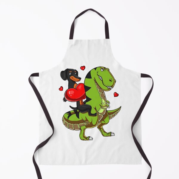 Item preview, Wiener Dog Riding T-Rex Dinosaur designed and sold by underheaven.