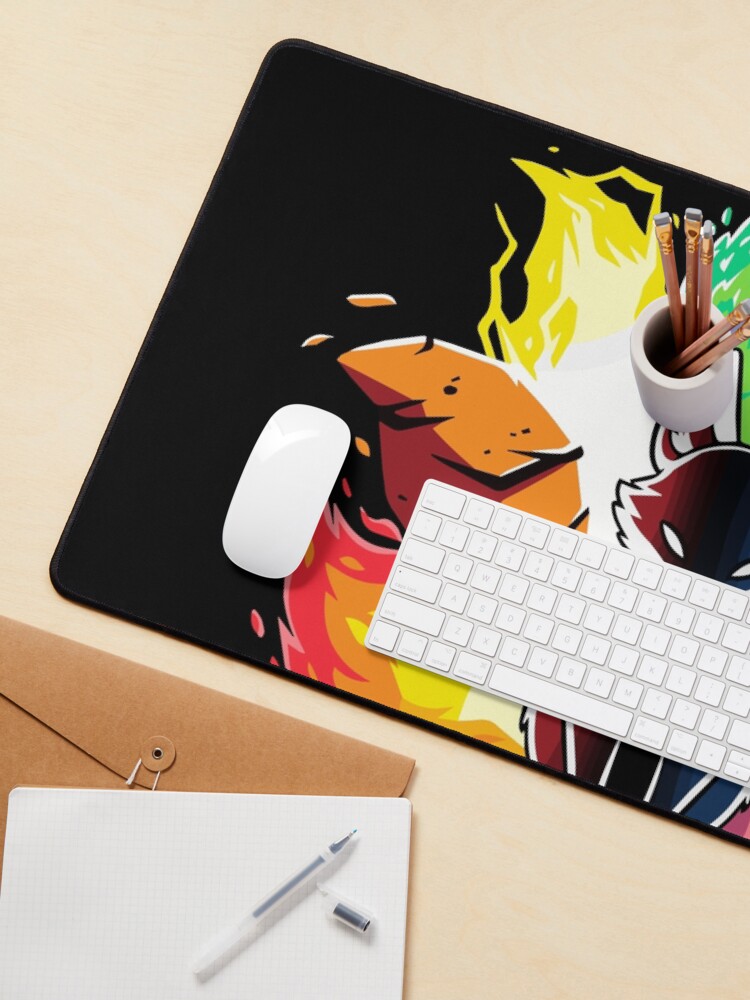 Alternate view of Kitsune Nine Tail fox Mouse Pad