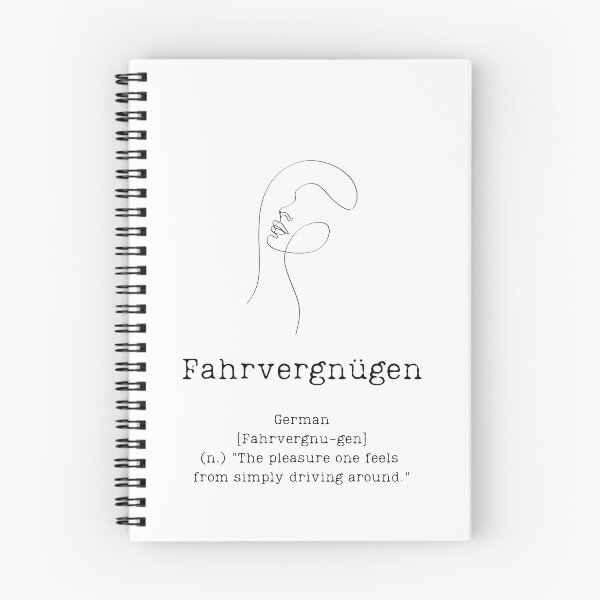 Item preview, FAHRVERGNÜGEN - "The pleasure of simply driving around" designed and sold by BookberryGarden.
