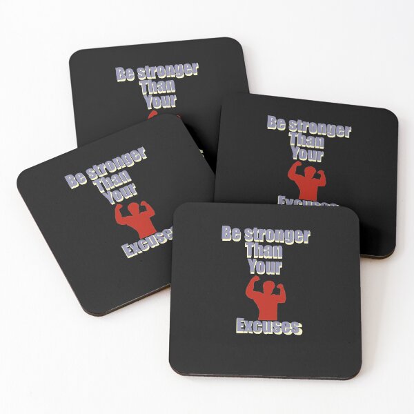 Item preview, Be Stronger Than Your Excuses  designed and sold by papaipapai198.