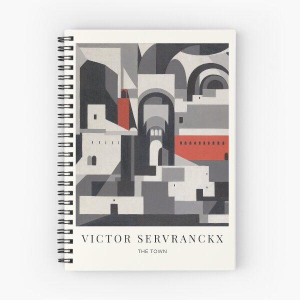 Item preview, The Town by Victor Servranckx  designed and sold by redoARTstore.