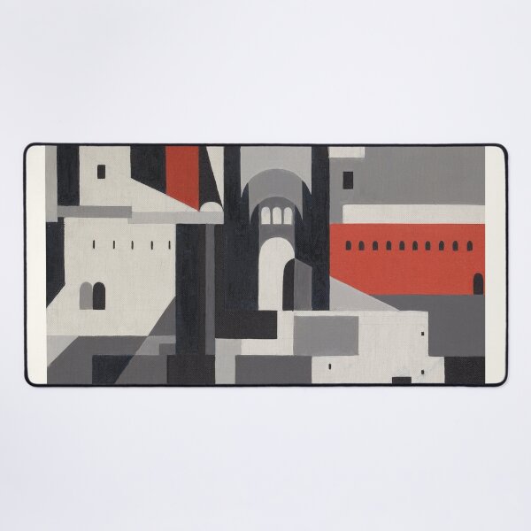 Item preview, The Town by Victor Servranckx  designed and sold by redoARTstore.
