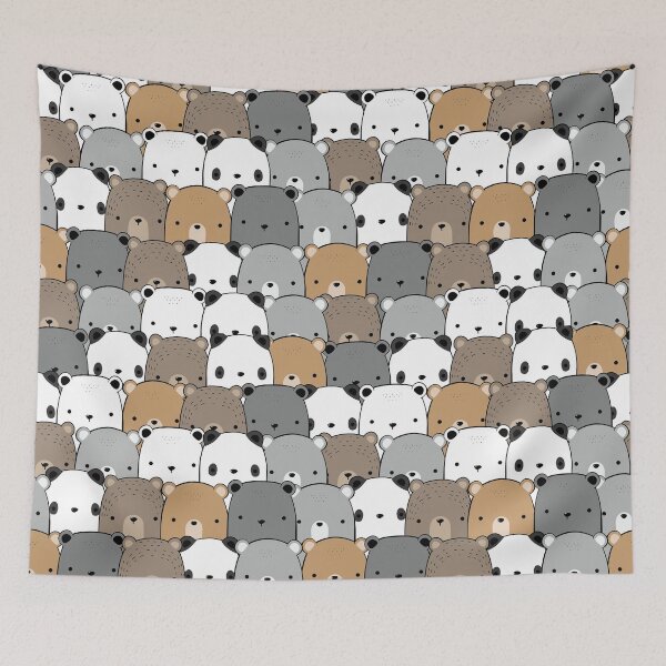Aperçu de l'œuvre Famille d'ours créée et vendue par OtterFactory.