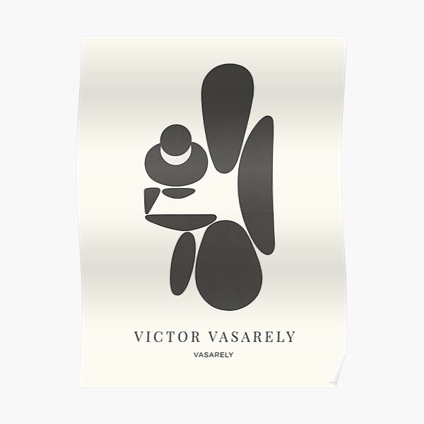 Vasarely par Victor Vasarely Poster
