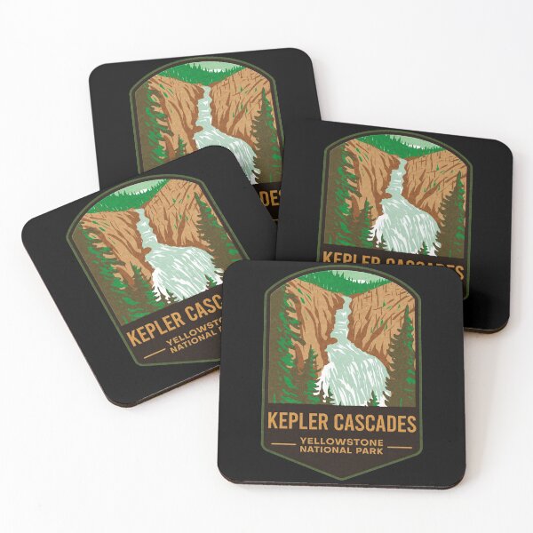 Item preview, Kepler Cascades Yellowstone National Park designed and sold by JordanHolmes.