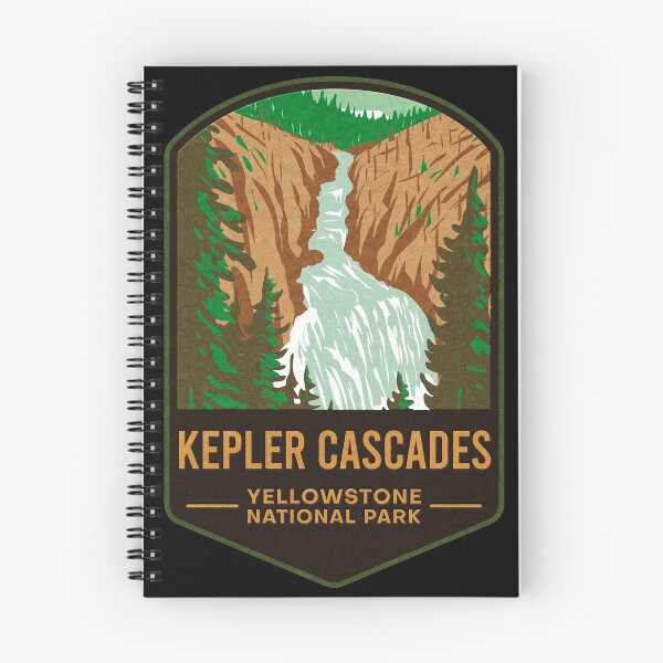 Item preview, Kepler Cascades Yellowstone National Park designed and sold by JordanHolmes.