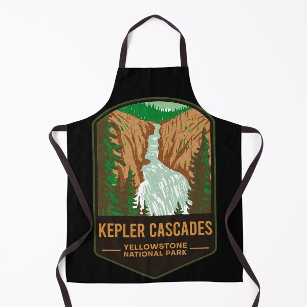 Item preview, Kepler Cascades Yellowstone National Park designed and sold by JordanHolmes.