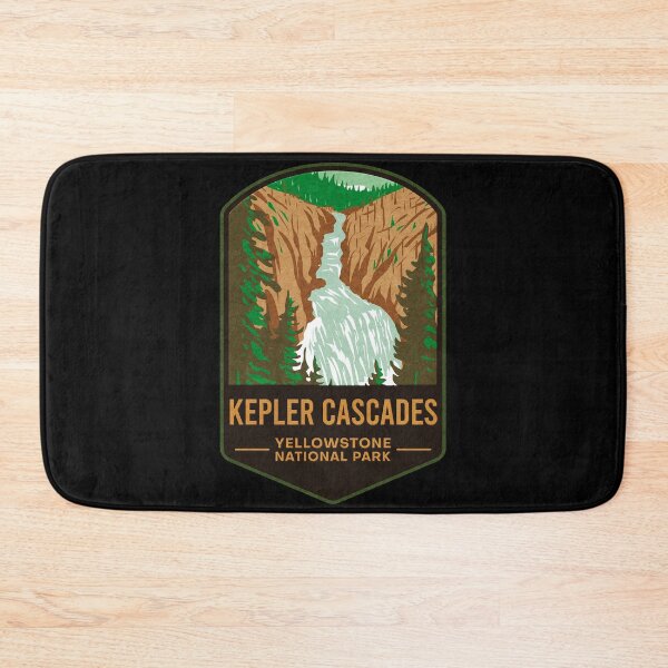 Item preview, Kepler Cascades Yellowstone National Park designed and sold by JordanHolmes.