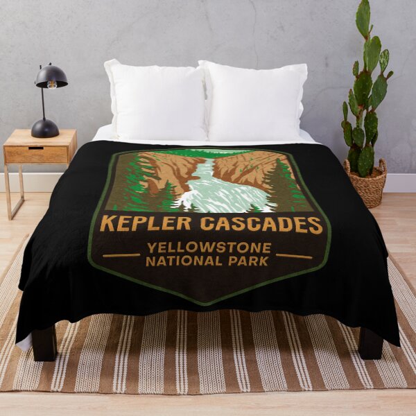 Item preview, Kepler Cascades Yellowstone National Park designed and sold by JordanHolmes.