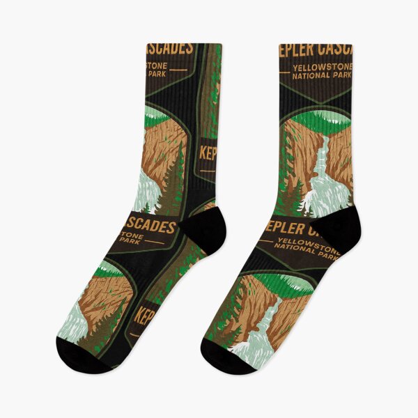 Item preview, Kepler Cascades Yellowstone National Park designed and sold by JordanHolmes.