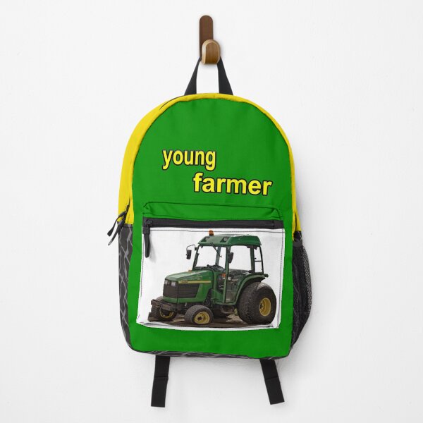 Item preview, Young farmer green tractor designed and sold by Millysuewood.