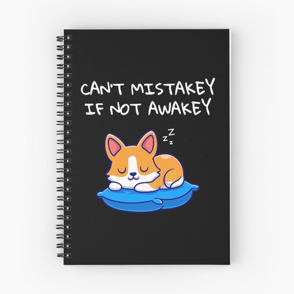 Item preview, Can't Mistakey if Not Awakey designed and sold by FunnyNerdStuff.