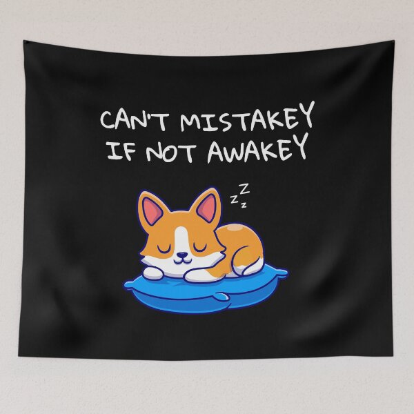 Item preview, Can't Mistakey if Not Awakey designed and sold by FunnyNerdStuff.