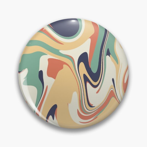 Item preview, Boho neutral colour swirly pattern designed and sold by GirlofRandom.