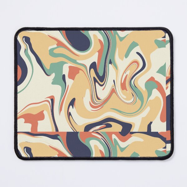 Item preview, Boho neutral colour swirly pattern designed and sold by GirlofRandom.