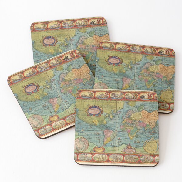Item preview, Wilhelm Blaeu - Mapa del mundo 1649 designed and sold by Lefteris Betsis.