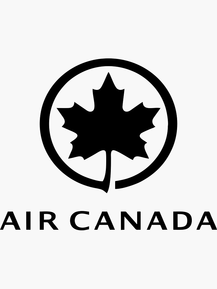 "Air Canada." Sticker for Sale by Ipperf Redbubble