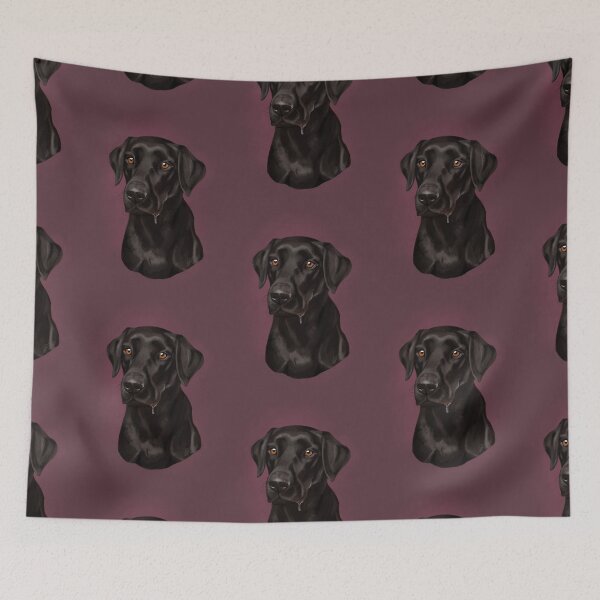 Item preview, Black Dog Painting designed and sold by TerraTora.