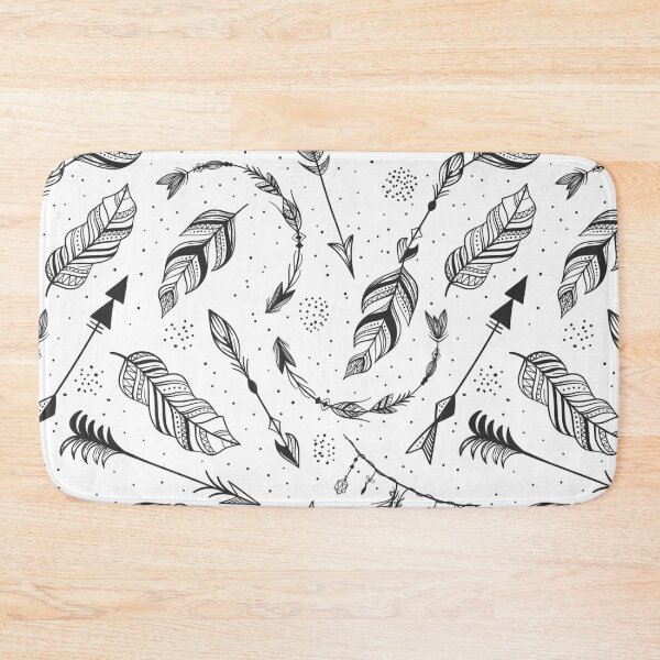 Item preview, Black and white feathers designed and sold by OtterFactory.