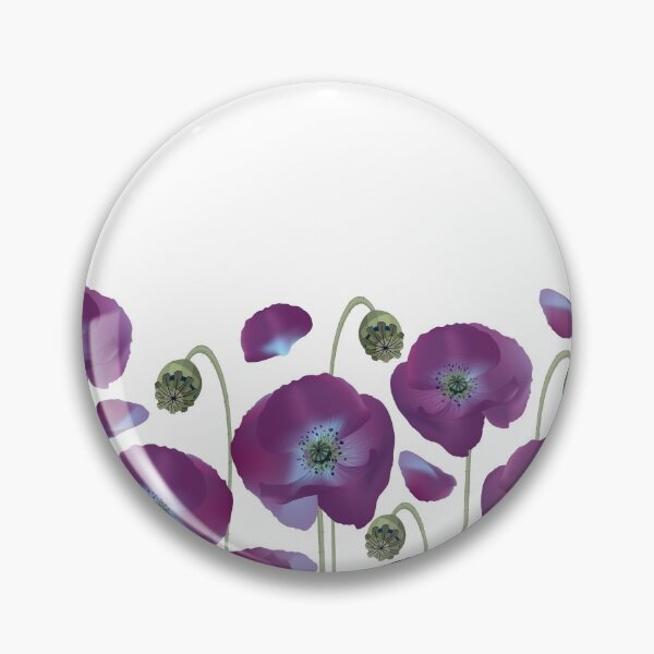 Item preview, Purple Poppies designed and sold by Taz-Clothing.
