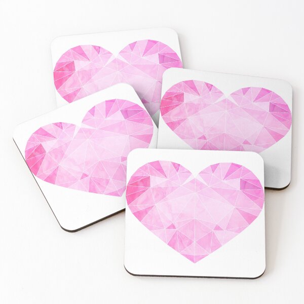 Item preview, Heart - low polygon designed and sold by P4nd3L.