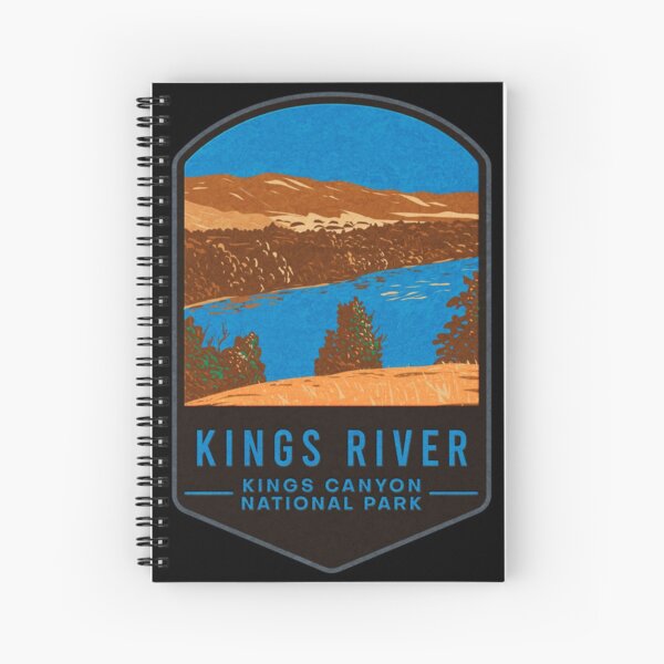 Kings Canyon National Park Spiral Notebook
