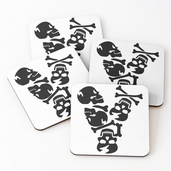 Item preview, Black Skull letter Y designed and sold by Quote for  Success.