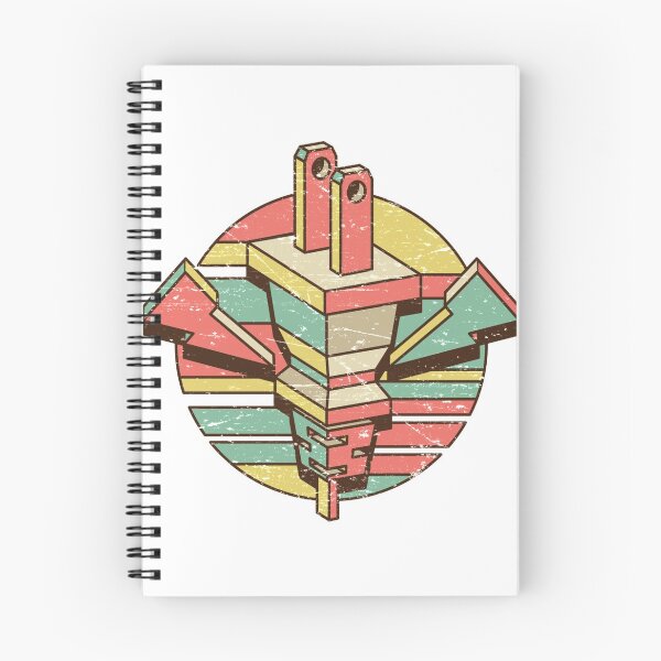 Item preview, plug retro design for electrician designed and sold by PaualBarber.