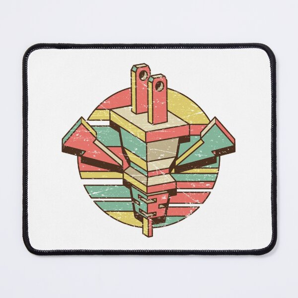 Item preview, plug retro design for electrician designed and sold by PaualBarber.